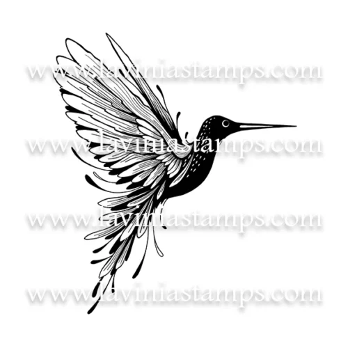 Digital Artwork - Hummingbird Small