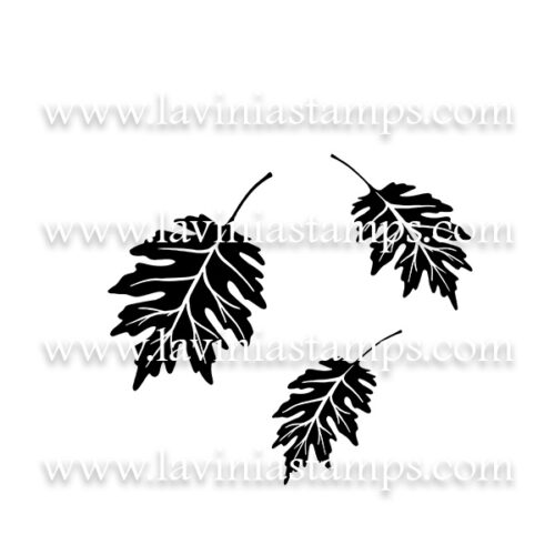Digital Artwork - Red Oak Leaf
