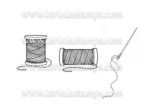 Digital Artwork - Reels & Needle
