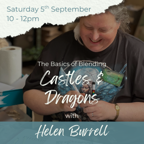 The Basics of Blending : Create a magical scene with Dragons & Castles