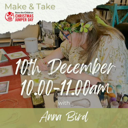 Make and Take Session with Anna