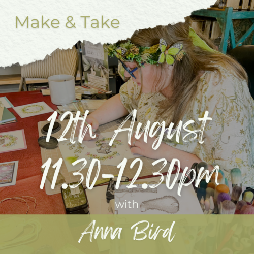 Make and Take Session with Anna