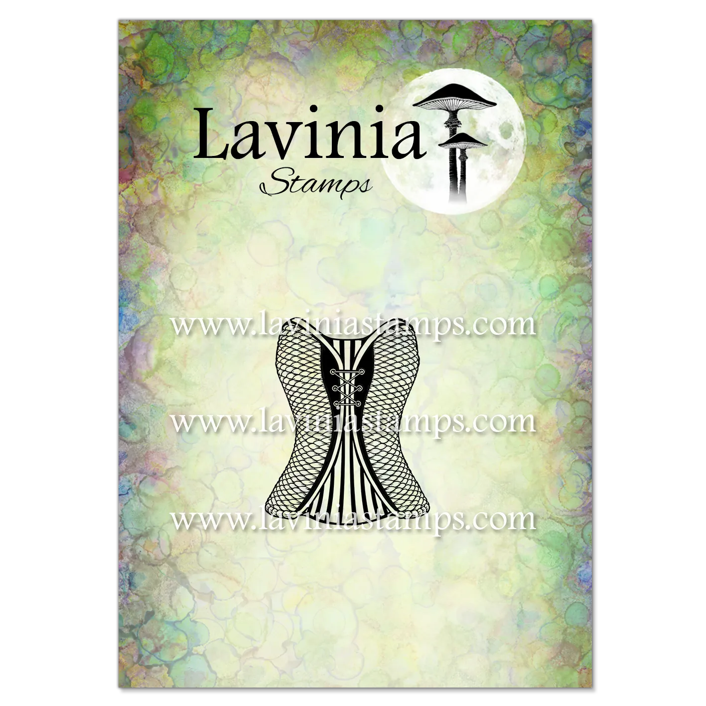 Wicker Corset Stamp