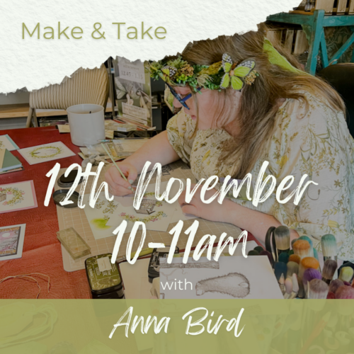 Make and Take Session with Anna