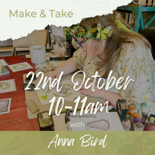 Make and Take Session with Anna