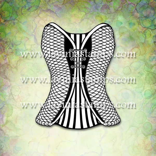 Digital Cutting File - Wicker Corset